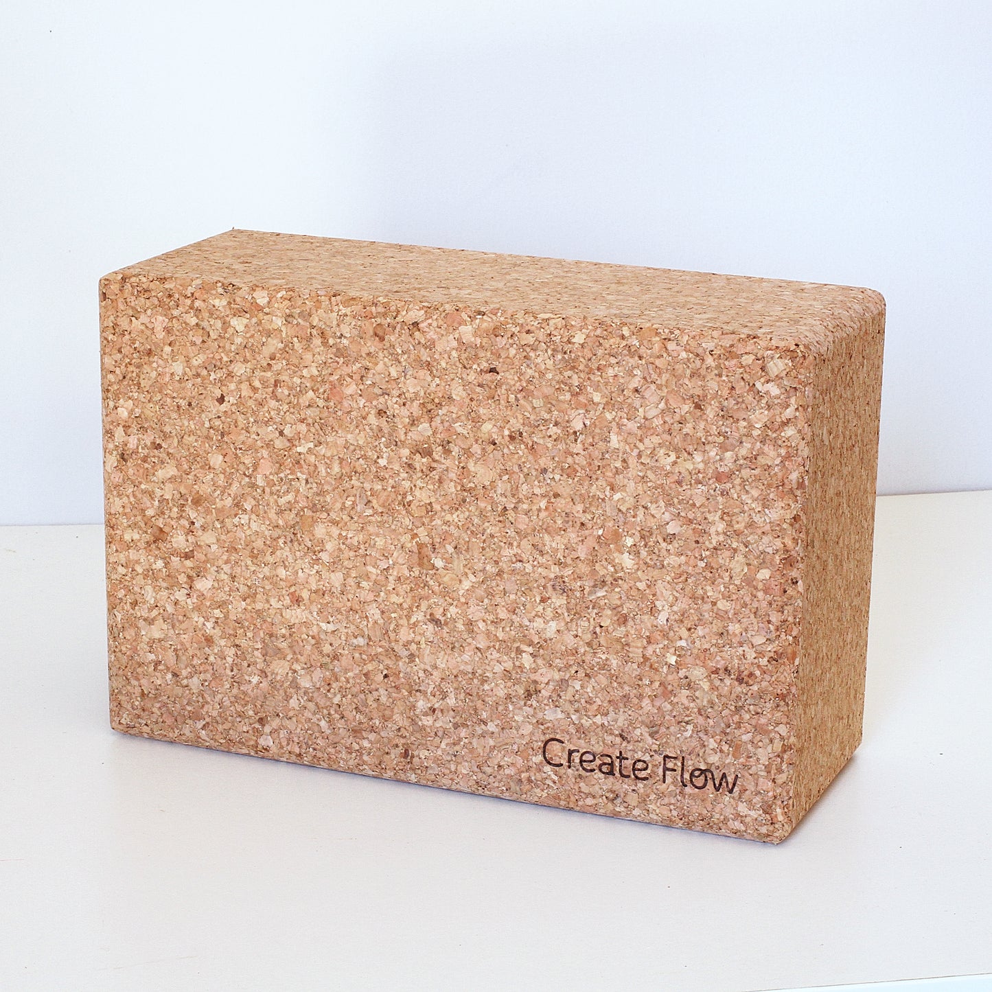 Create Flow Mukti Cork Yoga Block