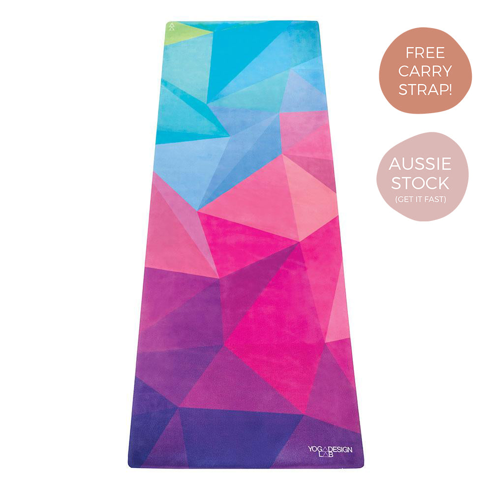 1.0mm Travel Yoga Mat - Geo