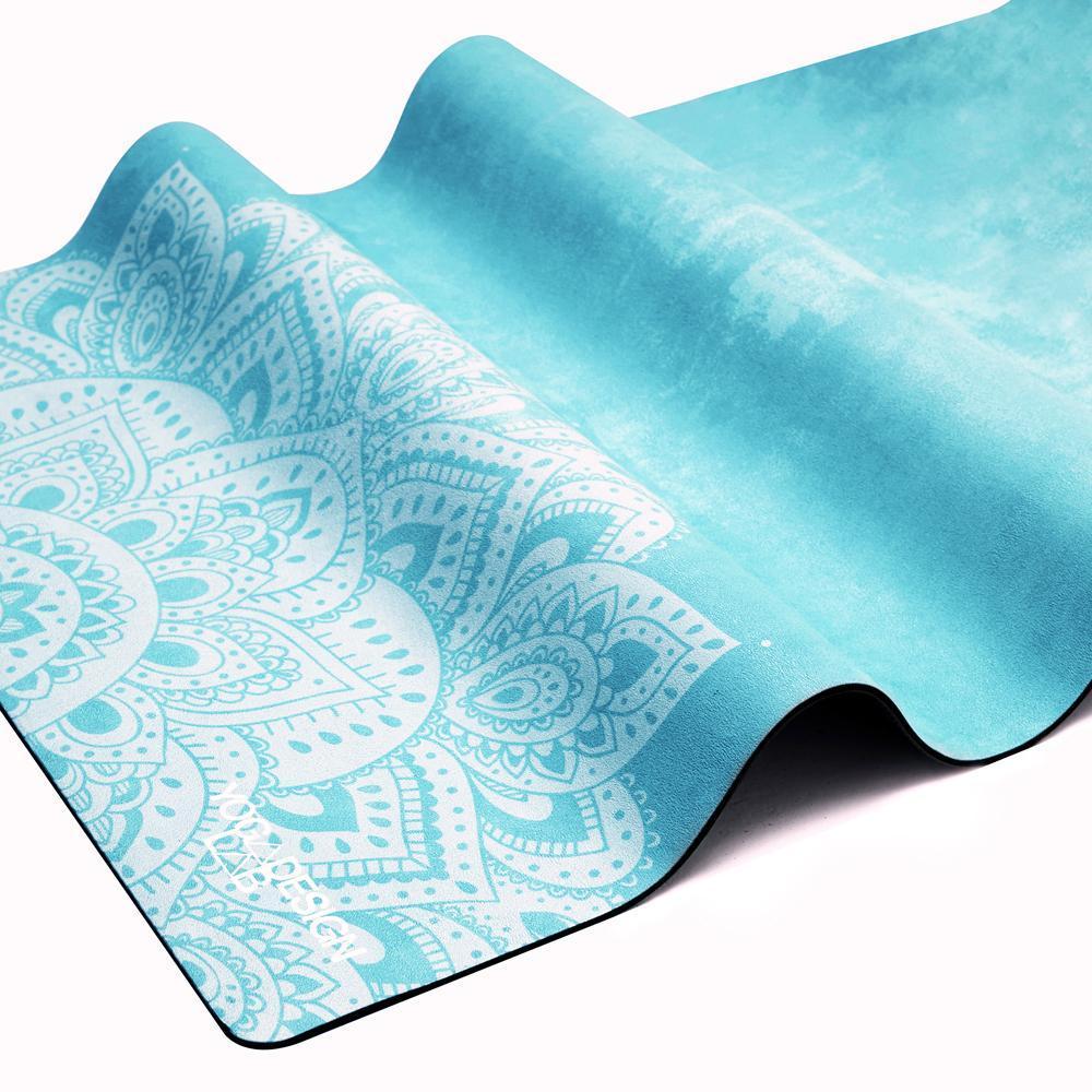 Combo Yoga Mat 3.5mm Mandala Turquoise