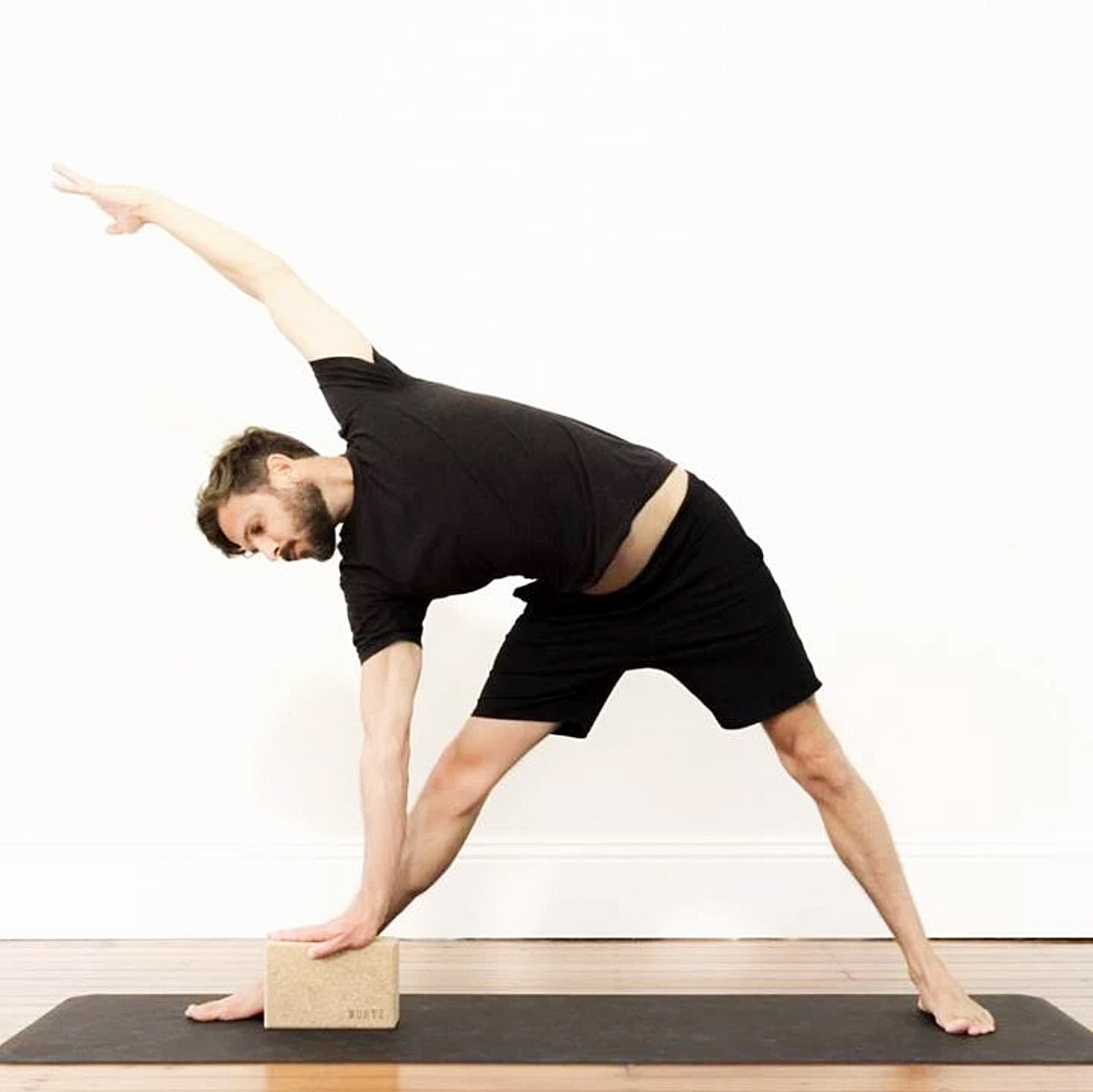 Create Flow Mukti Cork Yoga Block